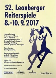 52. Reiterspiele Reit- und Fahrverein Leonberg e.V.